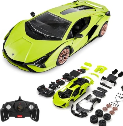 Машина р/у 1:18 lamborghini sian конструктор 72 дет. Rastar в кор. 97400-RASTAR