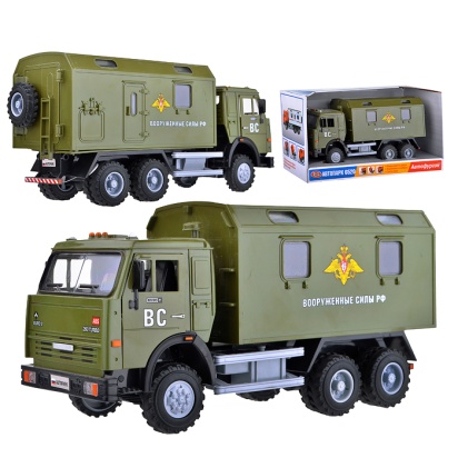Машина "Автопарк 6520" Автофургон ВС РФ, на бат-х,  9119D / 134567