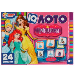 Принцессы. IQ-лото. 138х189х32 мм. Умные игры. , 339044     