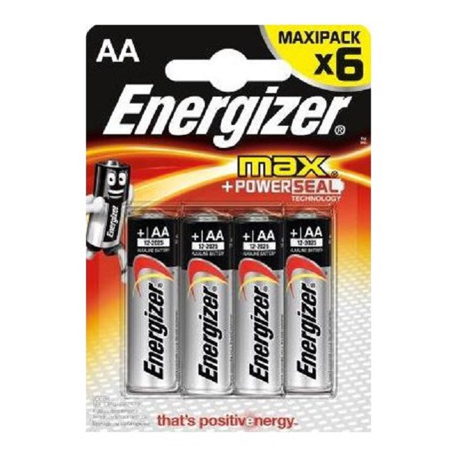 Элемент питания Energizer палец LR6-4BL Max (Цена за 4 шт/упак)