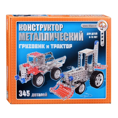 Конструктор "Грузовик и трактор"  00953 / 017167