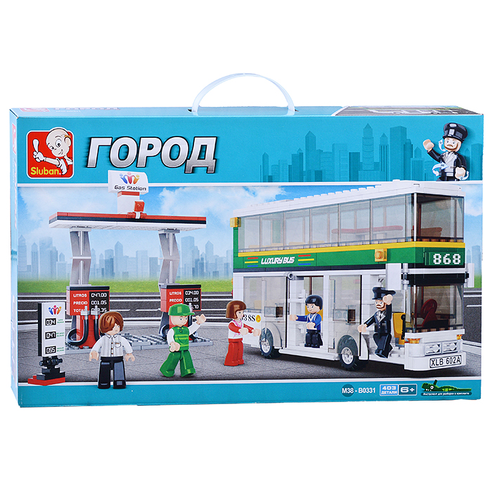 Конструктор Автобус 403 деталей М38-В0331/958337