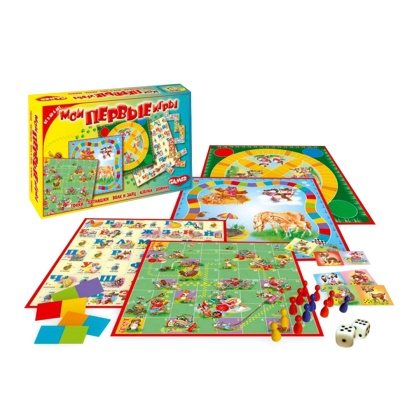 Игра детская настольная "Мои первые игры" 1164C