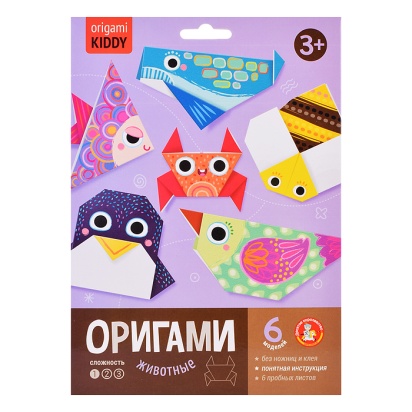 Набор для творчества. Оригами "Животные" 05039 / 432710