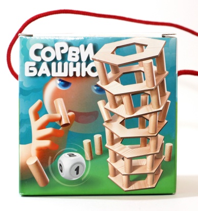 Игра для всей семьи "Сорви башню" 02985