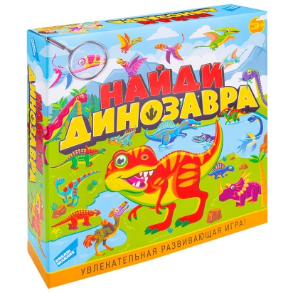 Игра детская настольная "Найди динозавра" 2111C