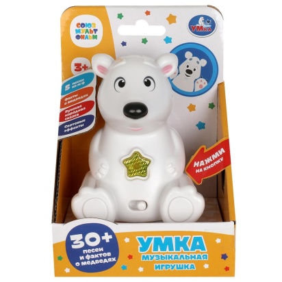 Фигурка умка 30+ песен и фактов СОЮЗМУЛЬТФИЛЬМ кор Умка   HT1341-R (60)