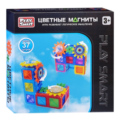 Конструктор магнитный "Цветные магниты"   2496 / 422083