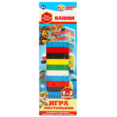 Настольная игра башня дерево,  2007K711-R7