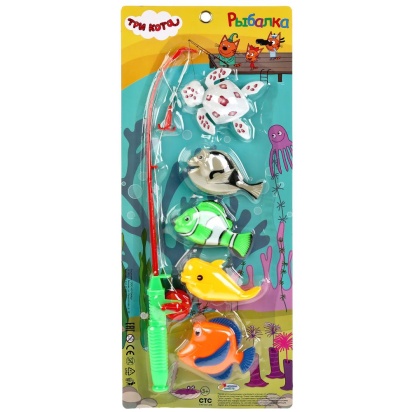 ИГРА РЫБАЛКА "ИГРАЕМ ВМЕСТЕ" ТРИ КОТА, ЦВЕТ В АССОРТ. B1586858-R2