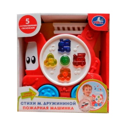 ПОЖАРНАЯ МАШИНКА "УМКА" НА БАТ. СВЕТ+ЗВУК,B1294973-R