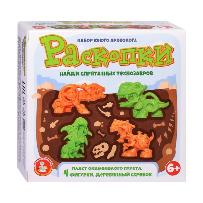 Раскопки "Технозавры" (4 фигурки) 04604 / 409543