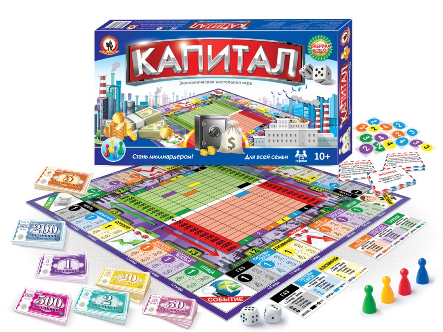 Игра экономическая. "Капитал" 03497рс
