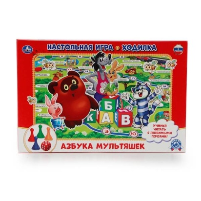 ИГРА-ХОДИЛКА "УМКА" АЗБУКА МУЛЬТЯШЕК 217690