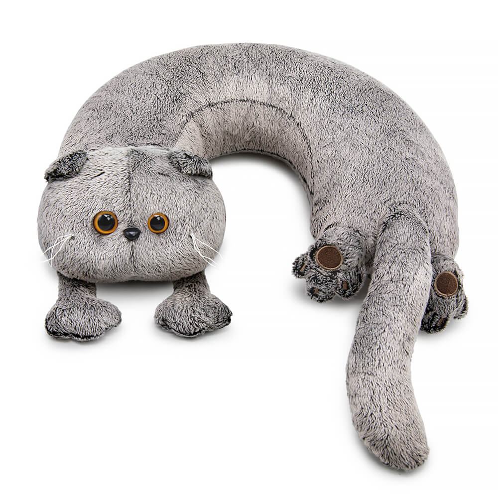 Кот Басик игрушка-подушка на шею Knp30-001
