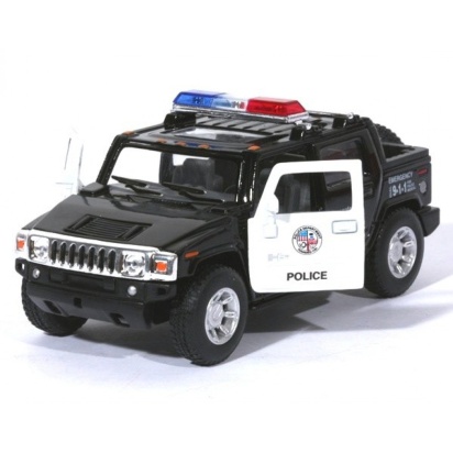 1:40 2005 Хаммер Н2 Полиция 5097DPKT