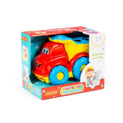 Игрушка развивающая "Автомобиль-самосвал" (в коробке)  89120