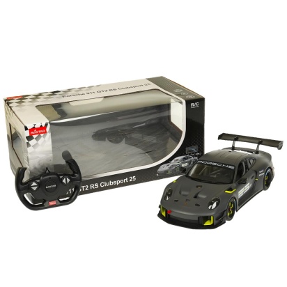 Машина р/у porsche 911 gt2 rs clubsport 25 1:14 свет, двери открываются вручную Rastar 99500-RASTAR