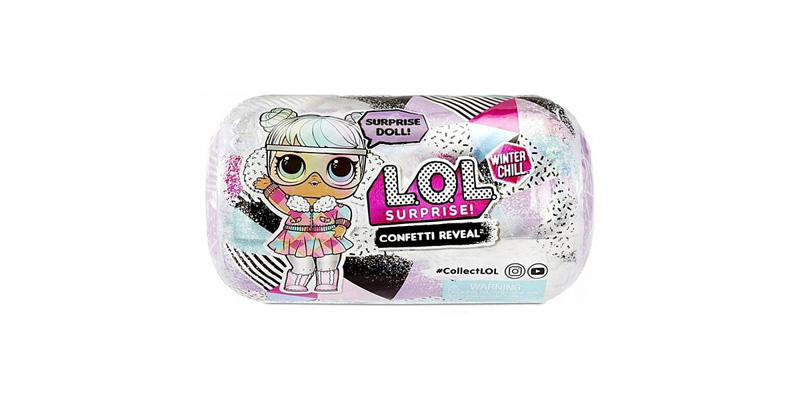 Игрушка L.O.L. Surprise Куколка Winter Chill Confetti Doll Капсула Конфетти