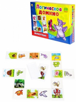Логическое Домино ЖИВОТНЫЕ Арт. ИД-5426