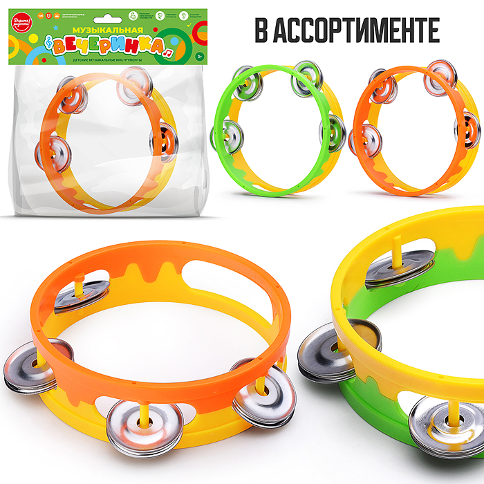 Бубен "Музыкальная вечеринка"   UT0287 / 487281