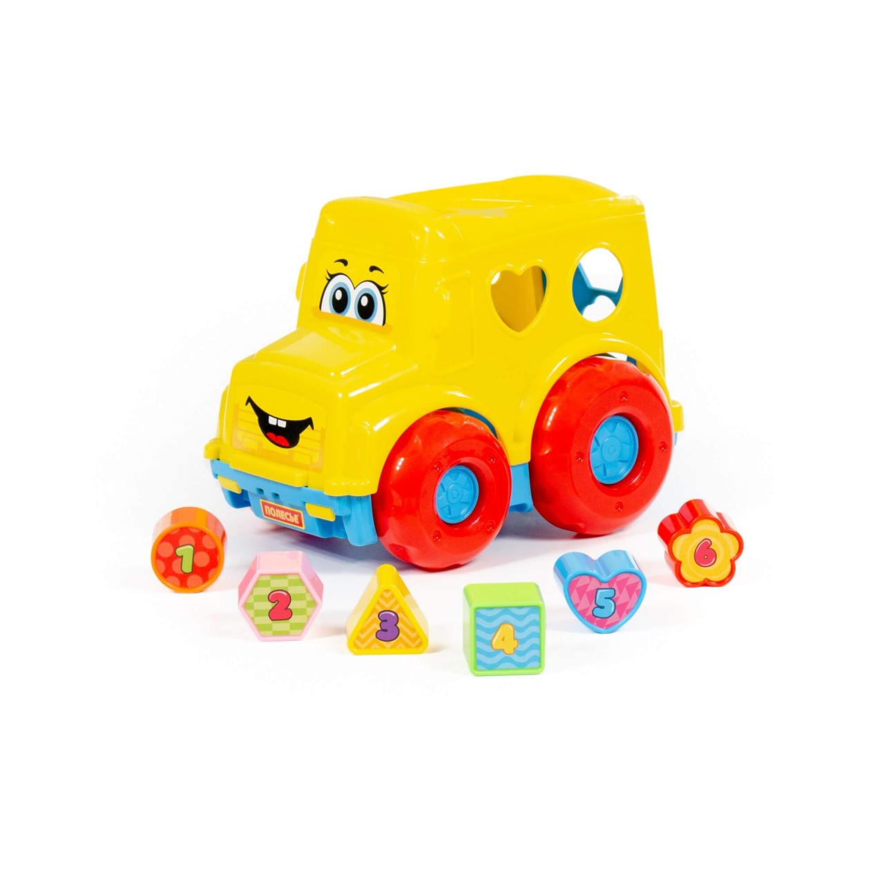 Игрушка развивающая "Автобус" (в сеточке) 87980
