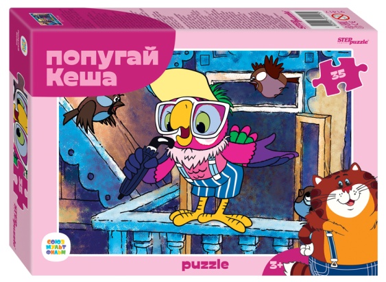 Пазлы 35 "Попугай Кеша" (С/м)  91417 / 327054