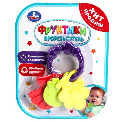 Прорезыватель фруктики на блист. Умка   B384233-R