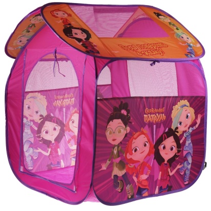 Палатка детская игровая СКАЗОЧНЫЙ ПАТРУЛЬ 83х80х105см, в сумке Играем вместе GFA-SP-2-R