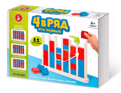 Настольная игра Четыре в ряд "Кто первый"  02376 / 383150