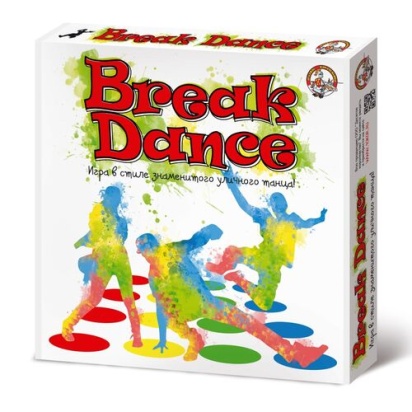 Игра для детей и взрослых "Break Dance" (поле 1,2-1,8 м) в коробке №01920