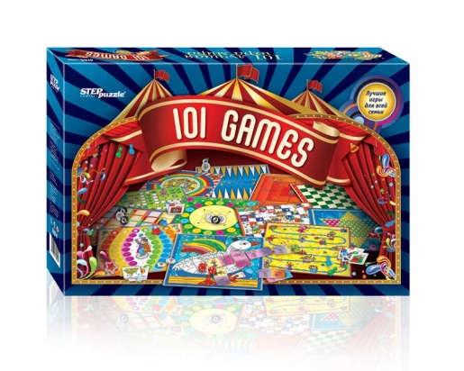 Настольная игра "101 лучшая игра мира" 76074ст