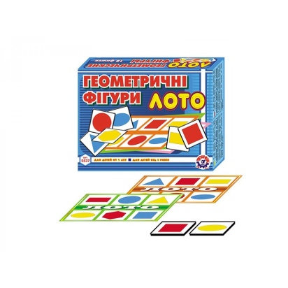 Лото Геометрические Фигуры Т2537