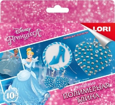 Полимерная глина Disney.Украшения "Золушка" Пгд-004