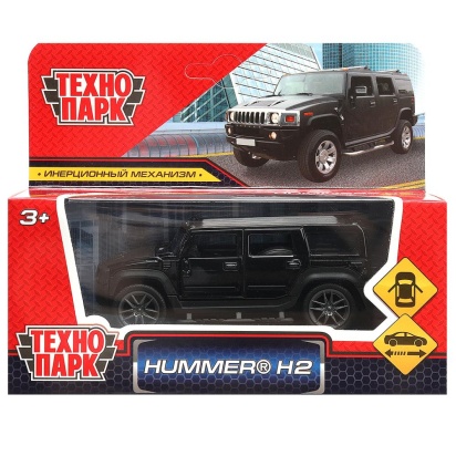 Модель металл GENERAL MOTORS hummer H2 10см, инерц., двери Технопарк   ST0033059K-W-R