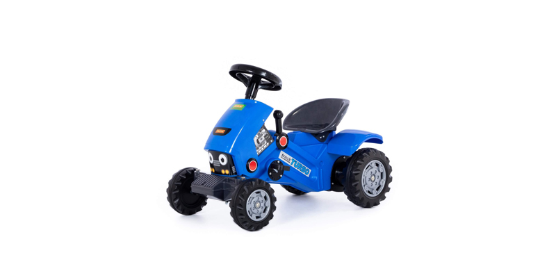 Каталка-трактор с педалями для малышей