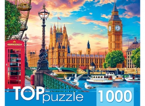 ПАЗЛЫ 1000 элементов. ХТП1000-2167 Великобритания. Лондон