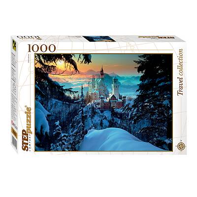 Мозаика "puzzle" 1000 "Бавария. Замок Нойшванштайн" 79103