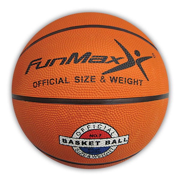 Мяч баскет. FunMax 7"резина, СТ85044