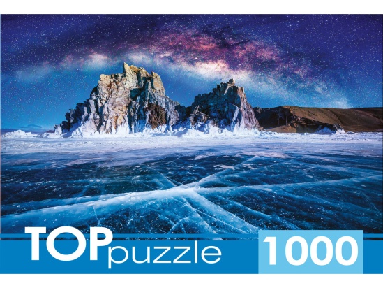 TOPpuzzle. ПАЗЛЫ 1000 элементов. ШТТП1000-9857 Зимний Байкал