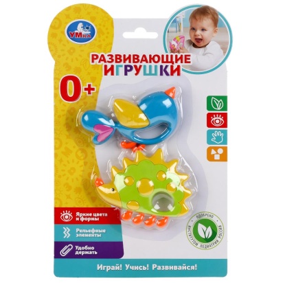 Развивающие игрушки ёжик и птичка на блист Умка 1608M679-R3
