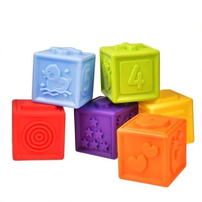 Игрушка развивающая  "Кубики" KUB60-06