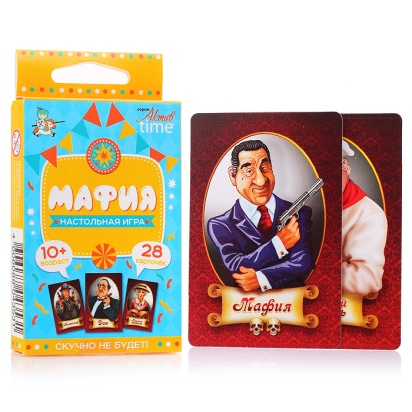Игра настольная "Мафия" Серия АКТИВ time  04353 / 388424