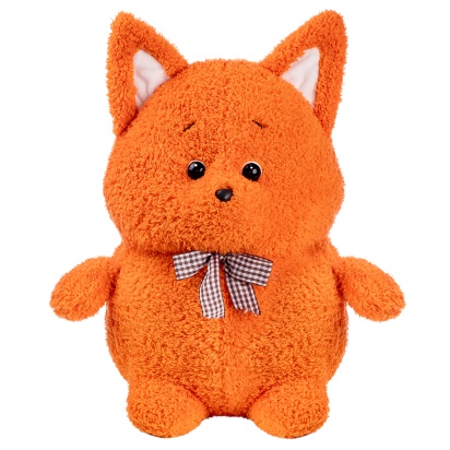 Подарочная игрушка "Пухляшик-кудряшик лиса" PUHL01