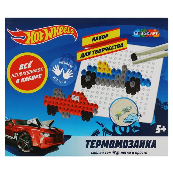 Набор д/детского тв-ва, ХОТ ВИЛС термомозаика МУЛЬТИ АРТ   IRONBEADS400-HW3