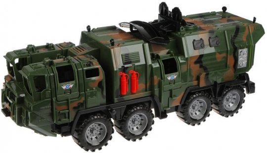 Военный тягач "Щит" с кунгом (камуфляж) 257/1н