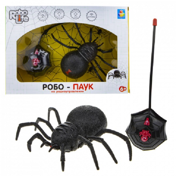 RoboLife  игрушка Робо-паук (свет, звук, движение) на РУ Т19034