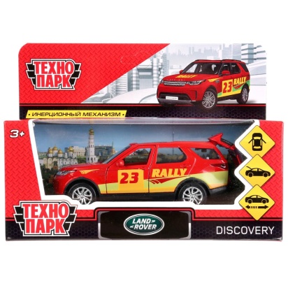 Машина металл LAND ROVER DISCOVERY СПОРТ 12см, открыв. двери, инерц, в кор. DISCOVERY-S