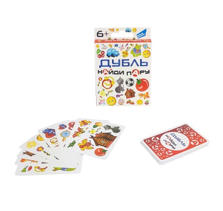 Игра детская настольная "Дубль Найди пару" 2007H