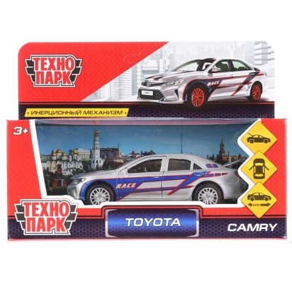 Технопарк. Машина металл "TOYOTA CAMRY СПОРТ", длина 12 см, откр дв, багаж, инерц., CAMRY-S